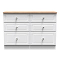 NOR015 6 Drawer Chest