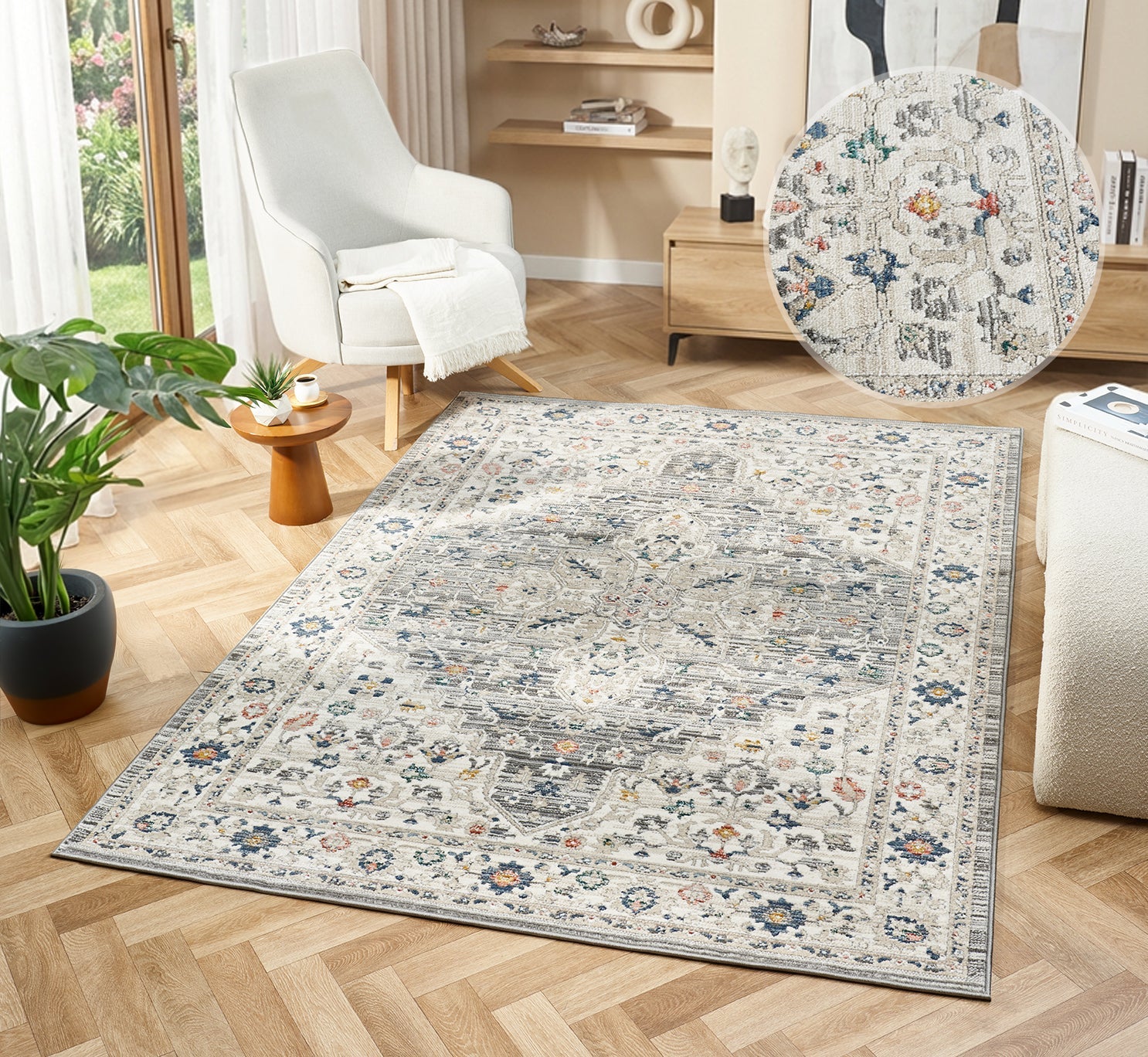 New Nova Clara Grey Rug
