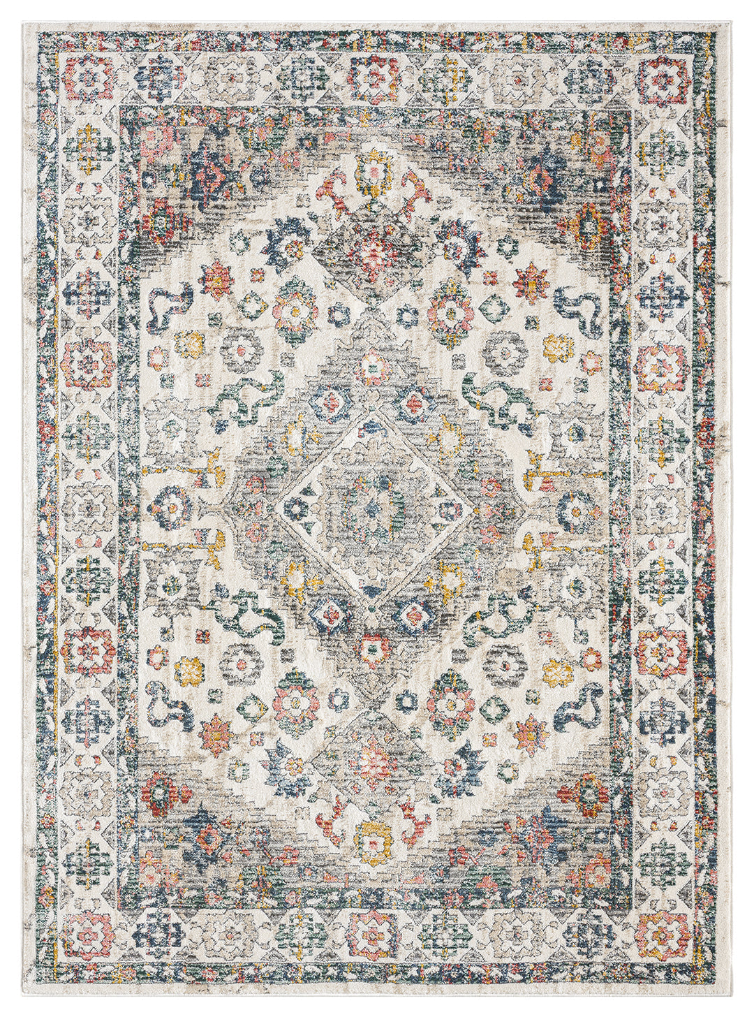 Nova Oscar Cream / Blue Rug