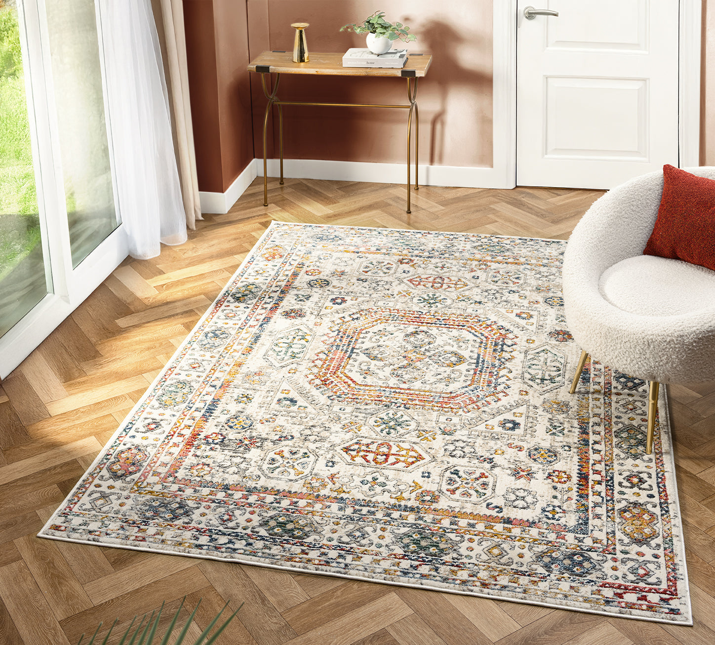 Nova Ethan Cream / Beige Rug