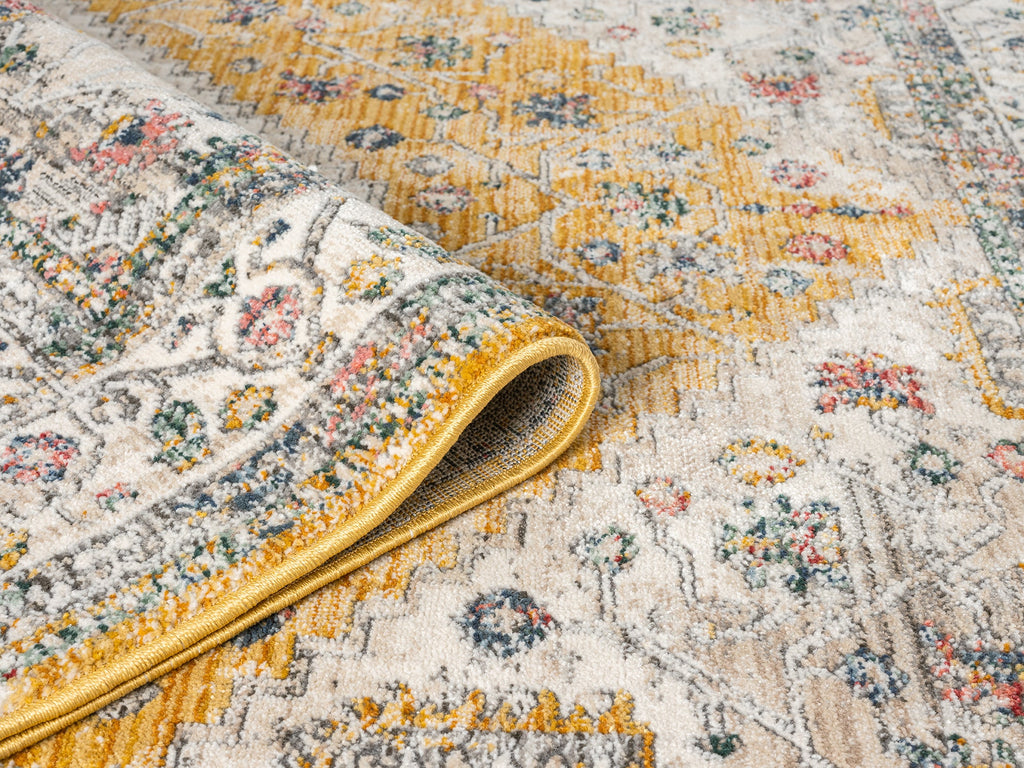 Nova Enzo Cream / Gold Rug