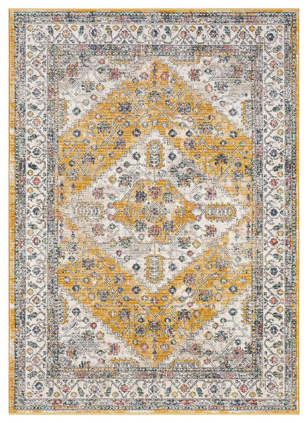 Nova Enzo Cream / Gold Rug