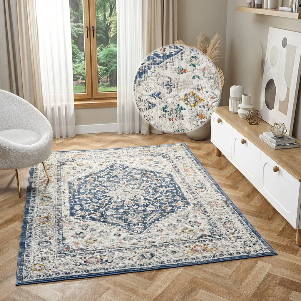New Nova Nico Navy Rug