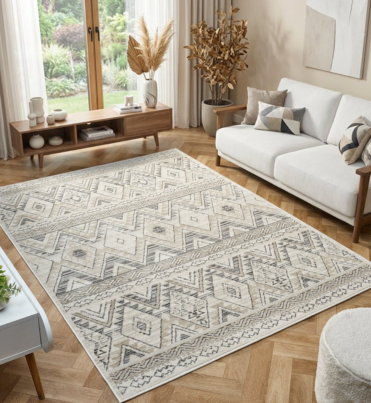 Delta Omega Cream Rug