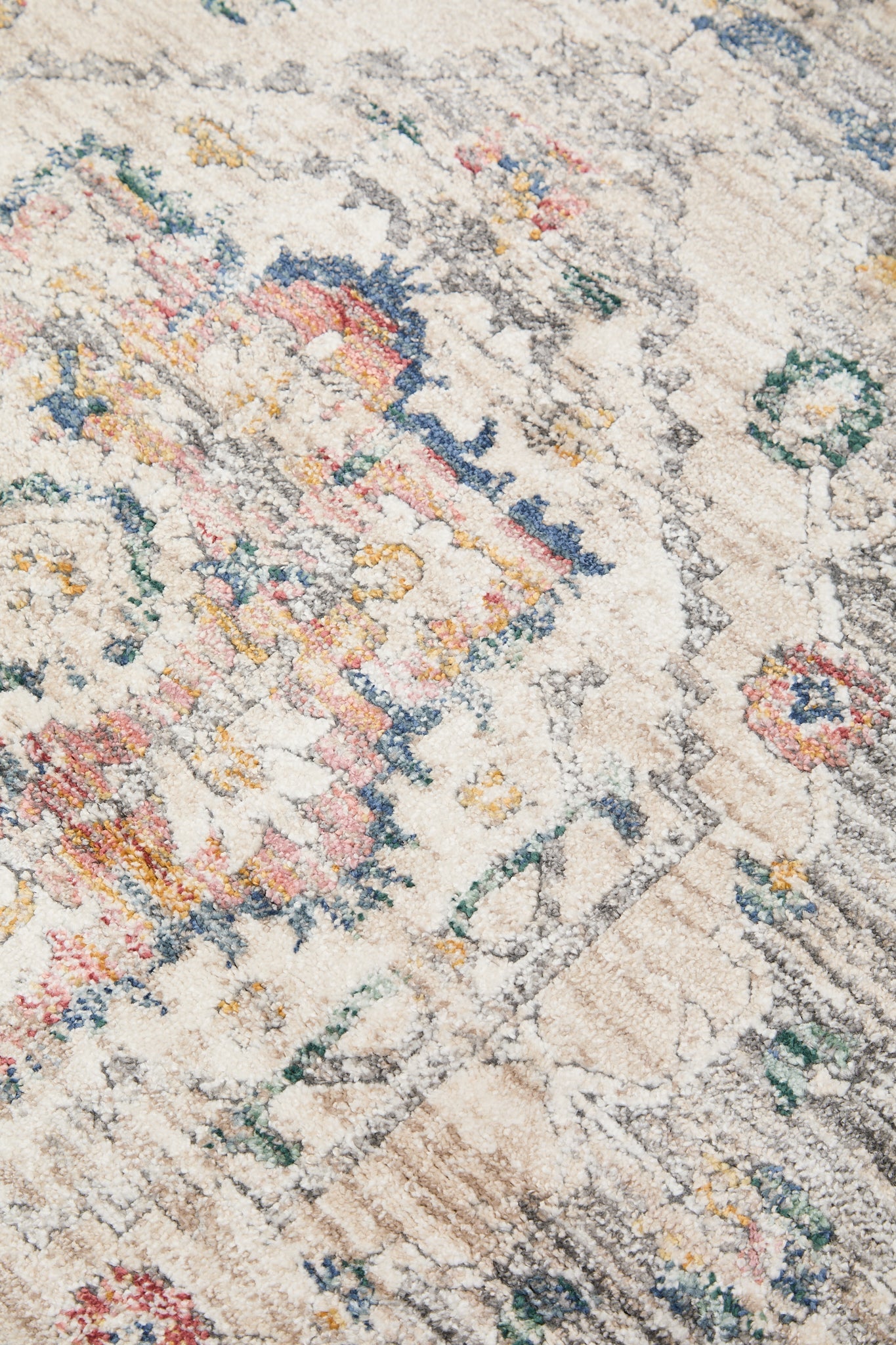 Nova Loki Cream / Blue Rug