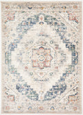 Nova Loki Cream / Blue Rug
