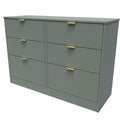 6 Drawer Midi Chest