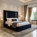 New Gold Strip Bed