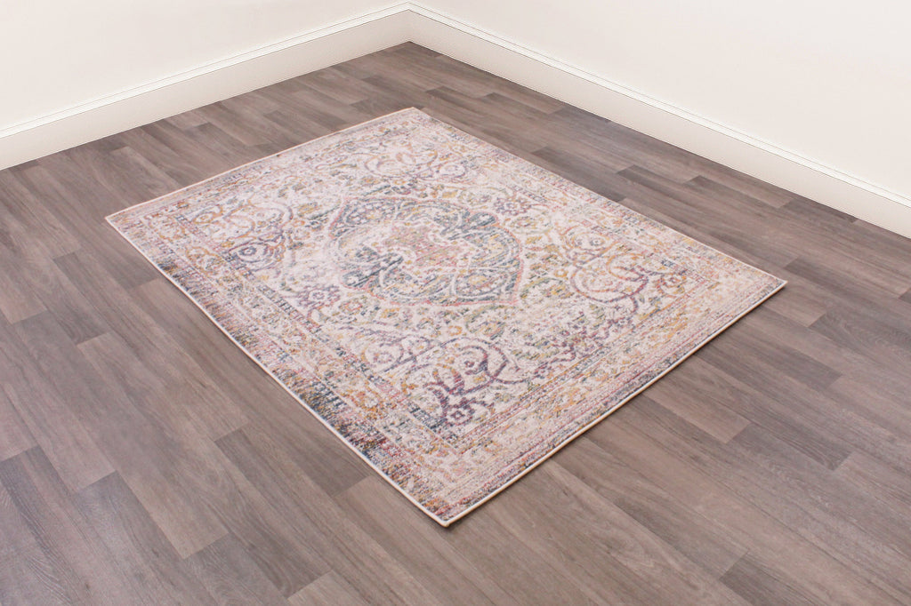 Nova Noah White Yellow Rug