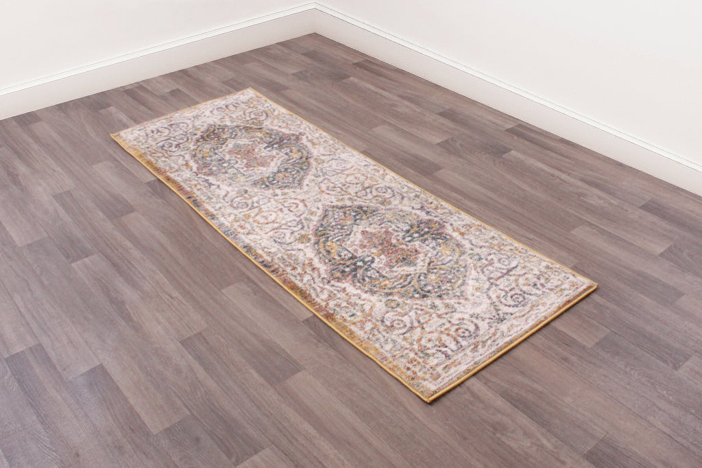 Nova Noah White Yellow Rug