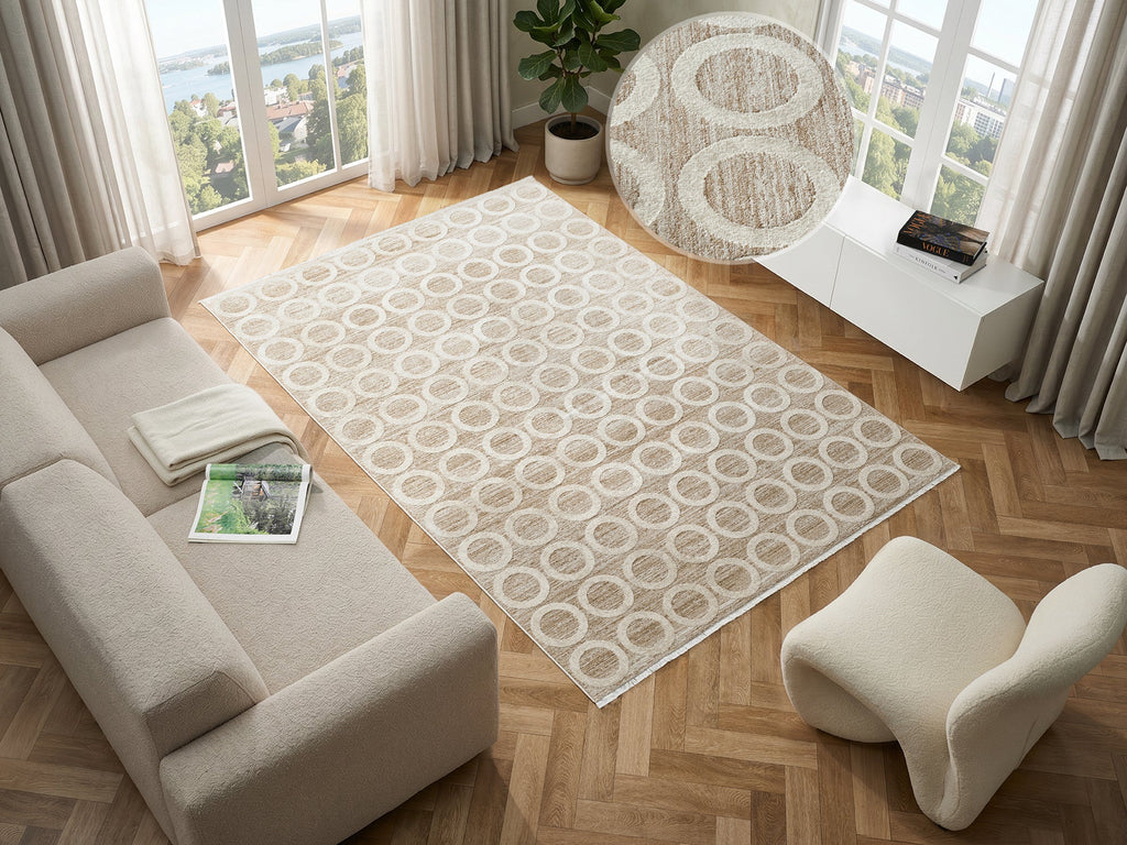 Elegance Orbis Beige Rug