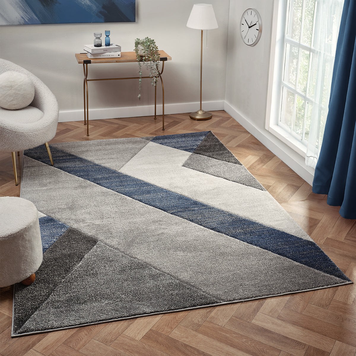 Orbit Arktis Blue Rug