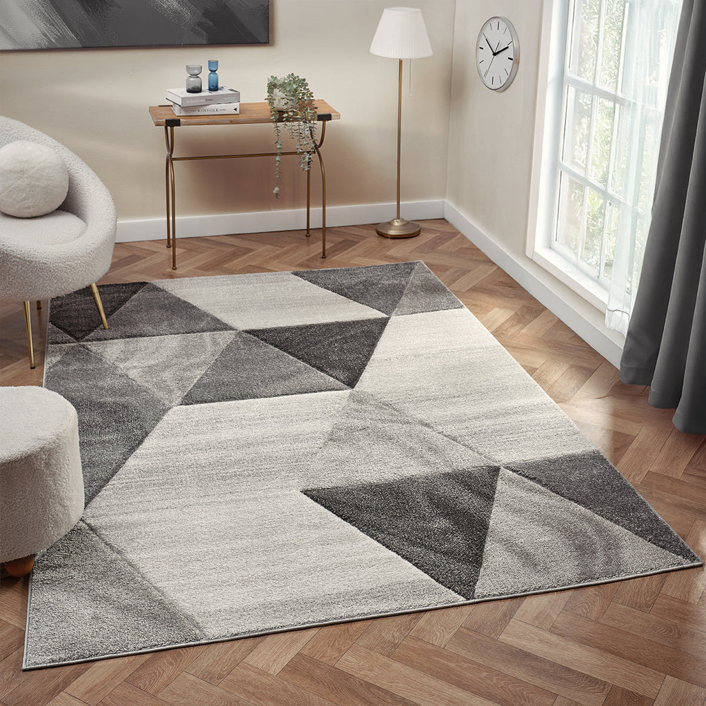 Orbit Boreal Grey Rug