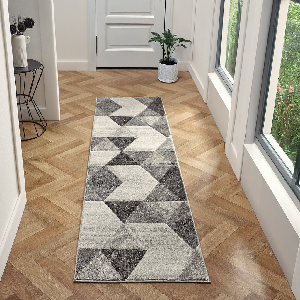 Orbit Boreal Grey Rug
