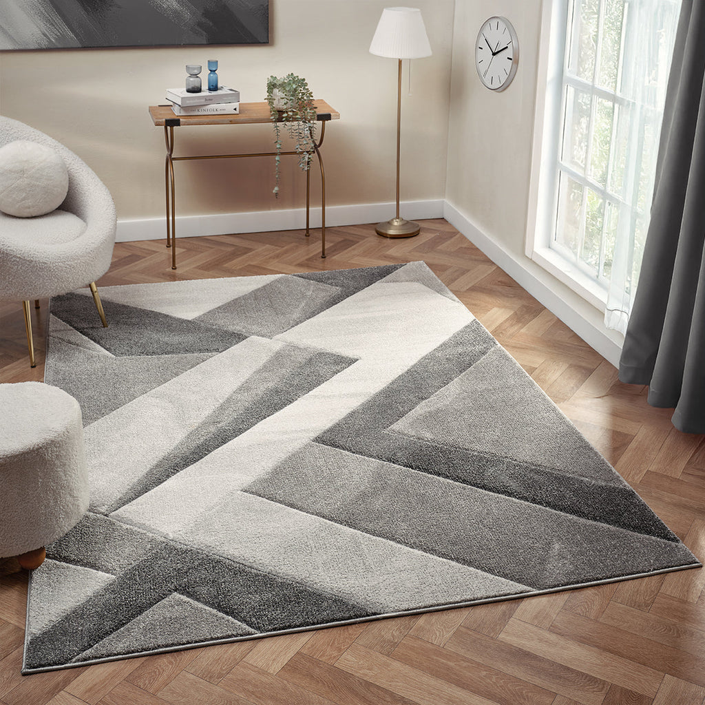 Orbit Lumen Grey Rug