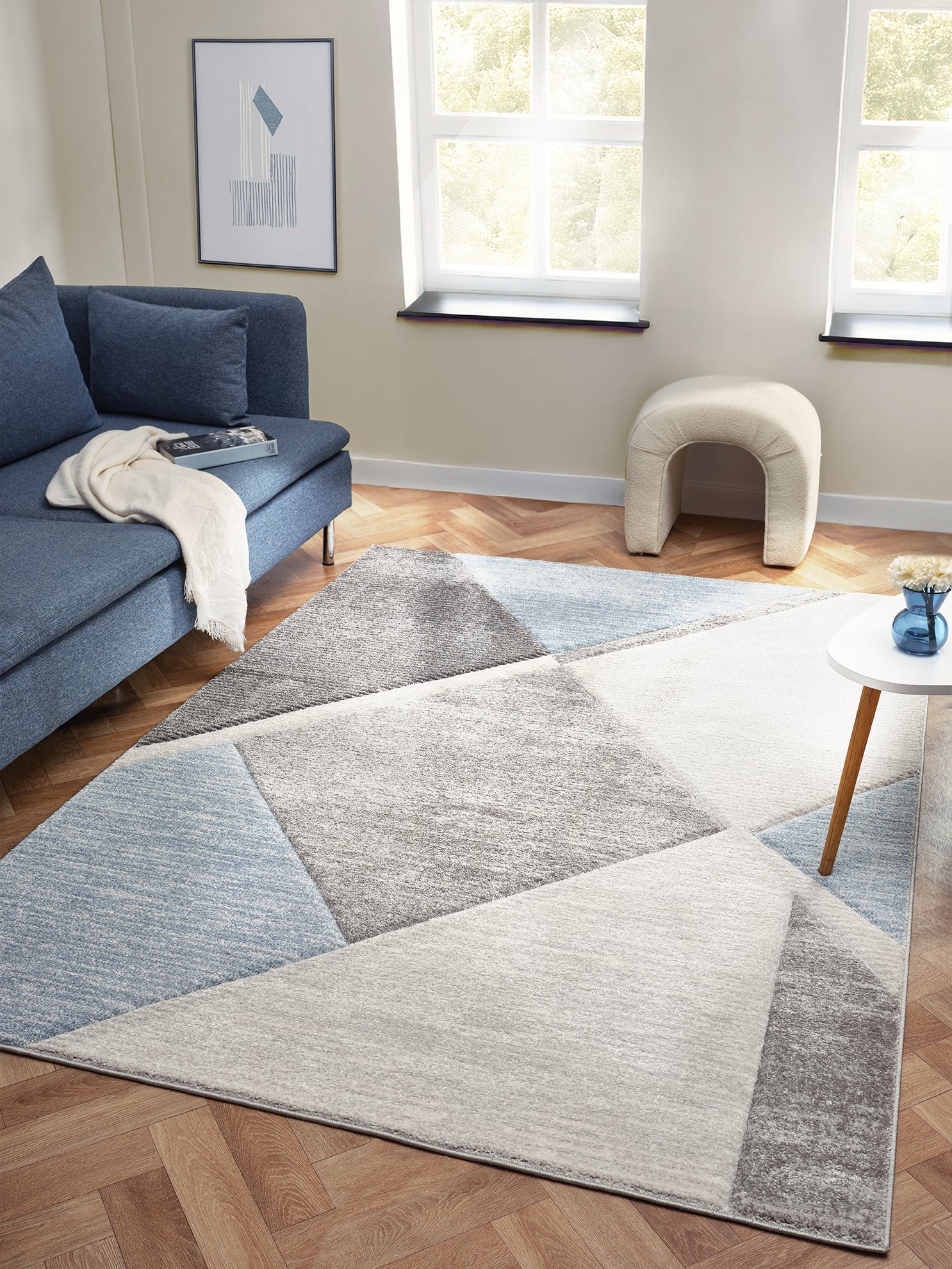 Orbit Lysa Blue Rug