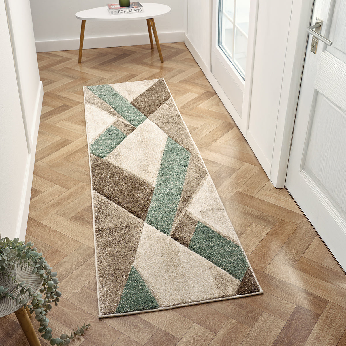 Orbit Nordyl Green Rug