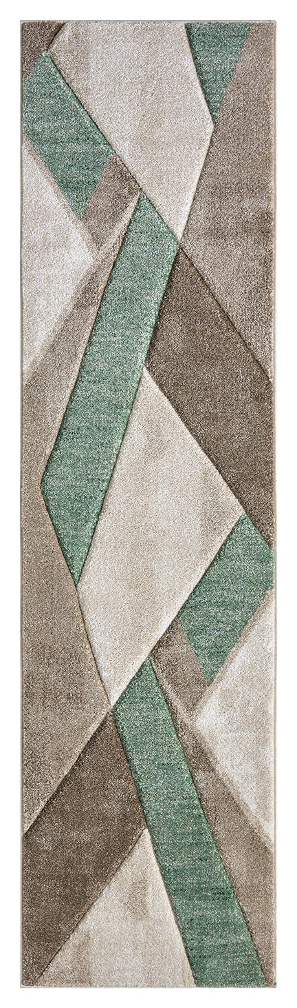 Orbit Nordyl Green Rug