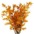 6x 130cm Yellow Blossom Floral Spray Artificial