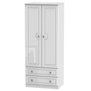 2ft6in 2 Drawer Robe