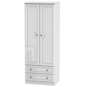 Tall 2ft6in 2 Drawer Robe