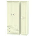 Tall Triple 2 Drawer Robe