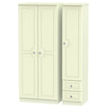 Triple Plain + Drawer Robe