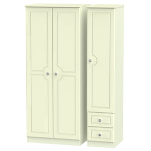 Triple Plain + Drawer Robe