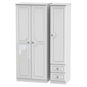 Triple Plain + Drawer Robe