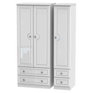 Triple 2 Drawer + Drawer Robe