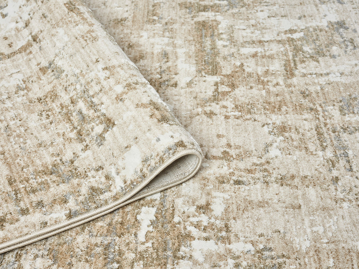 Perla Bavari Cream/Green Rug