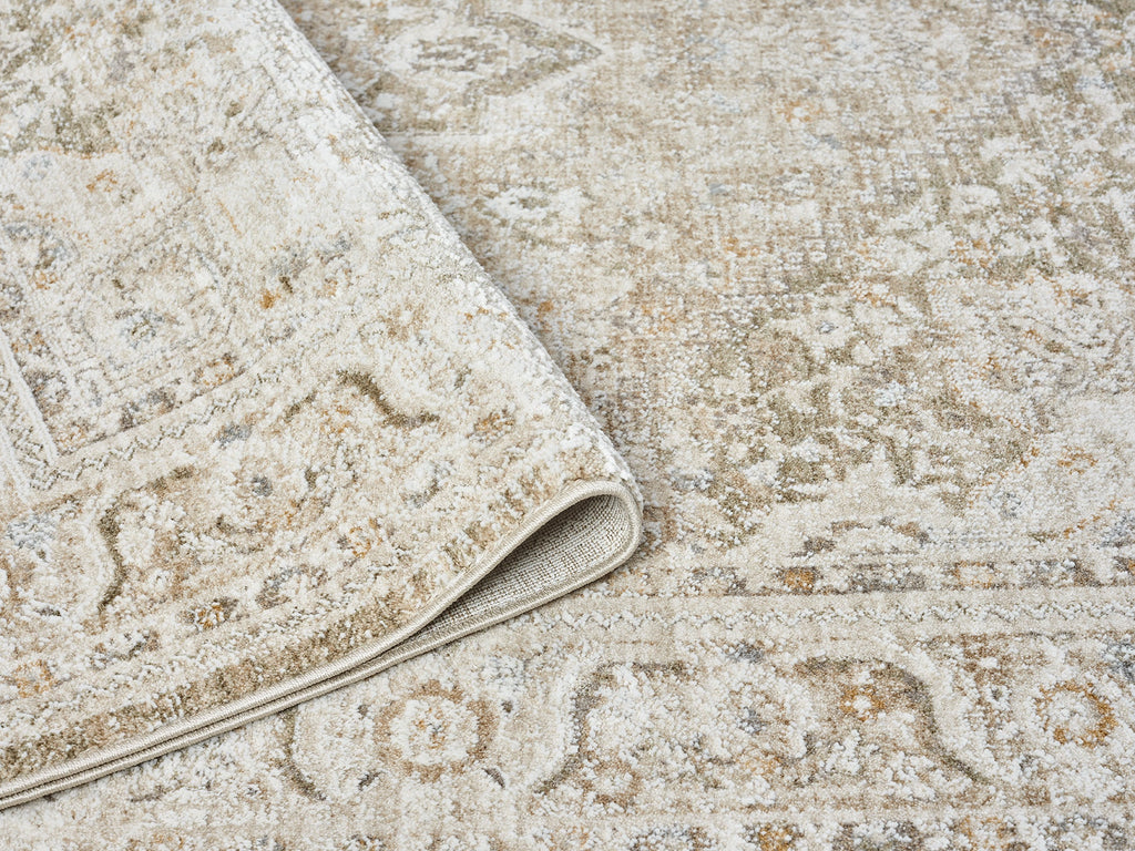 Perla Flero Beige Rug