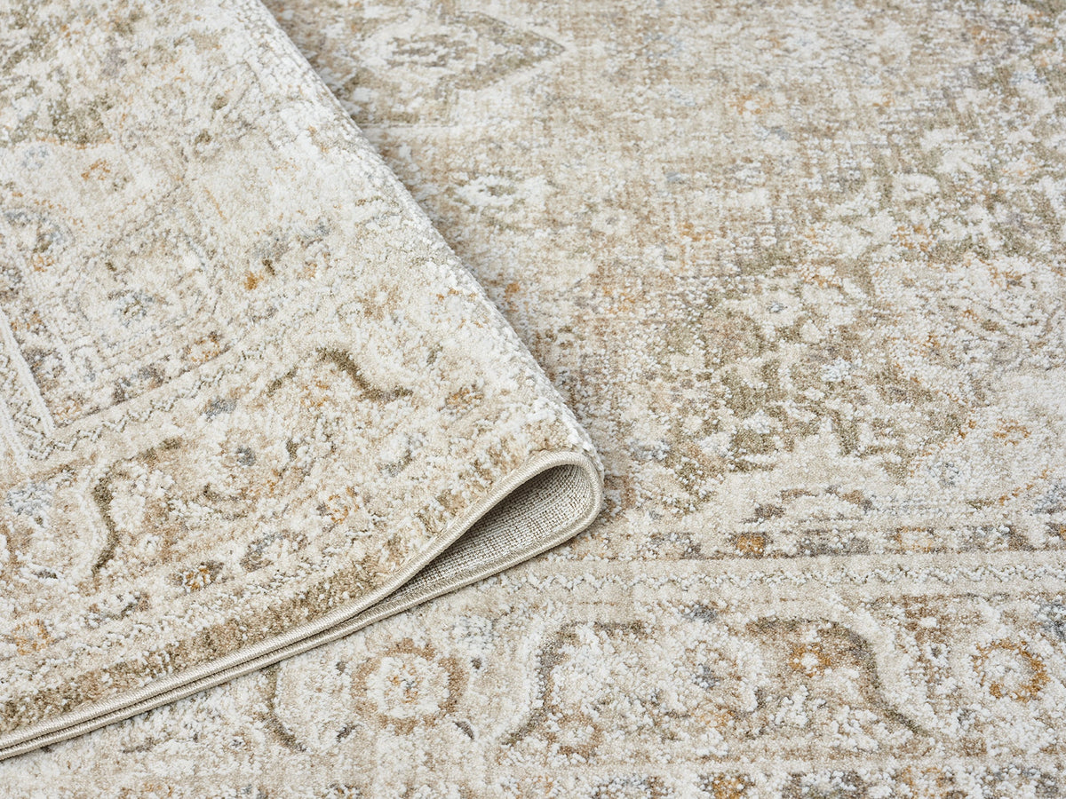 Perla Flero Beige Rug