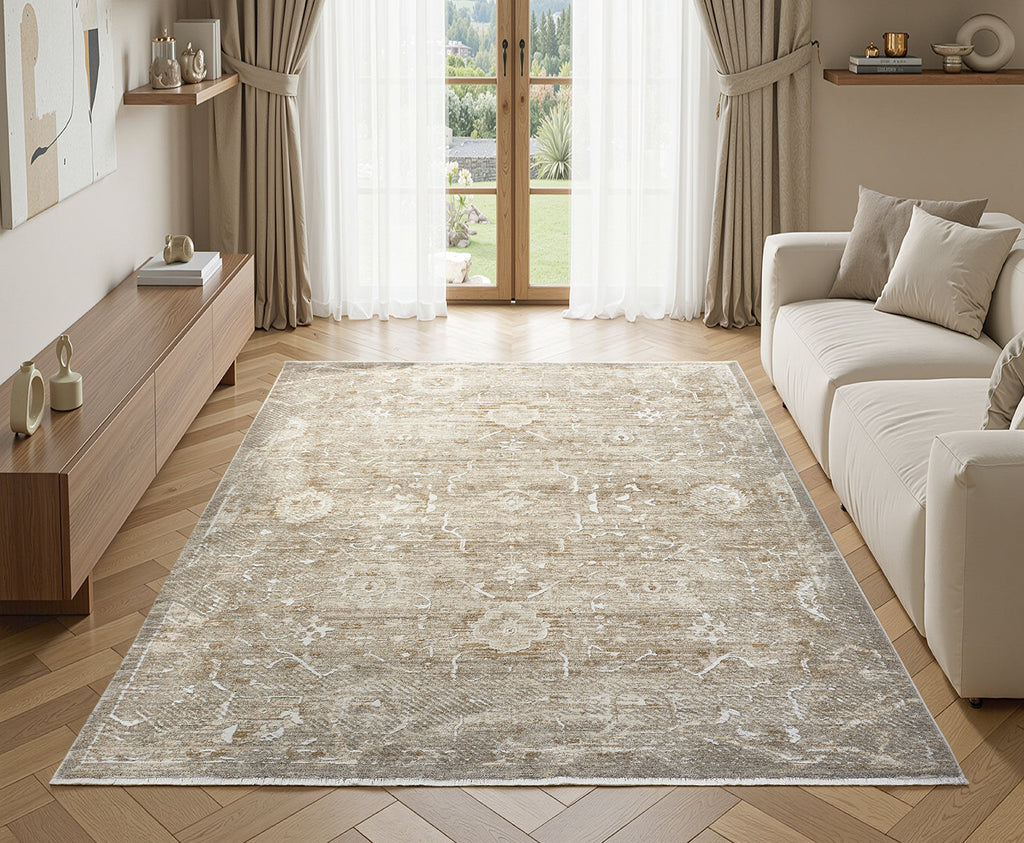 Perla Rosta Green Rug