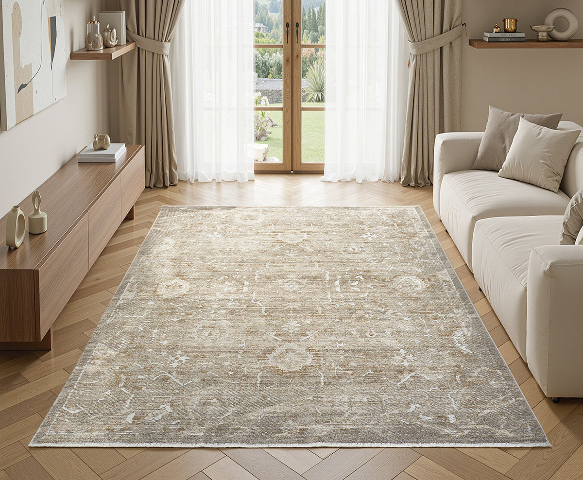 Perla Rosta Green Rug
