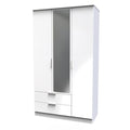 Triple 2 Drawer Morror Robe