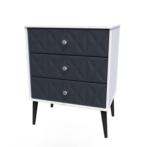 PXT023 3 Drawer Midi Chest