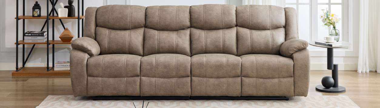 Paris Mink three seater recliner