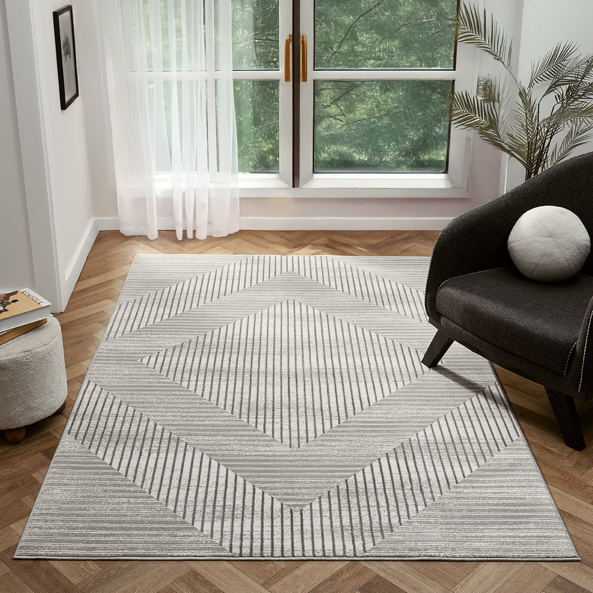Petra Rano Grey Rug