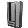 Tall Triple 2 Drawer Robe