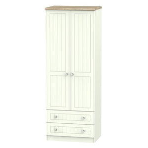 Tall 2ft6in 2 Drawer Robe