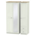 Triple Mirror + Drawer Robe