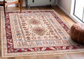 Rug Cream Red 2520