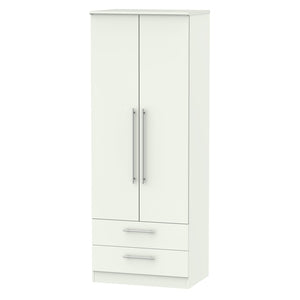 Tall 2ft6in 2 Drawer Robe