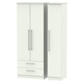 Tall Triple 2 Drawer Robe