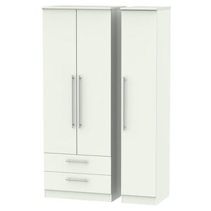 Tall Triple 2 Drawer Robe
