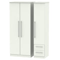 Triple Plain + Drawer Robe