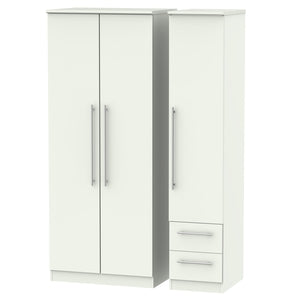 Triple Plain + Drawer Robe