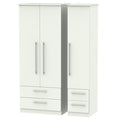 Triple 2 Drawer + Drawer Robe