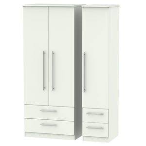 Triple 2 Drawer + Drawer Robe